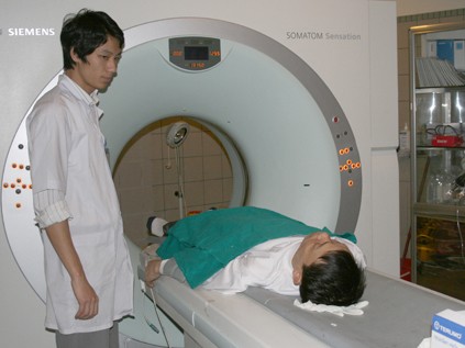 Phương pháp chụp CT giúp sàng lọc phát hiện ung thư sớm. Ảnh: VK (Giadinh.net)
