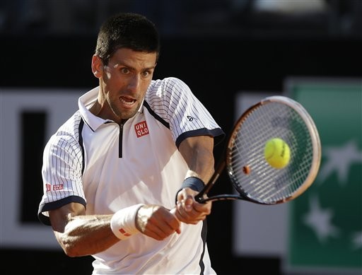Djokovic nhẹ nhàng vào tứ kết Rome Masters