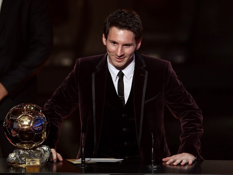 Messi đoạt Quả bóng Vàng FIFA lần ba