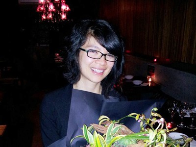 Cô gái Đà Lạt đoạt giải 3 cắm hoa toàn nước Úc