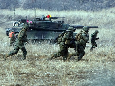 Hàn Quốc, Mỹ tập trận quân sự