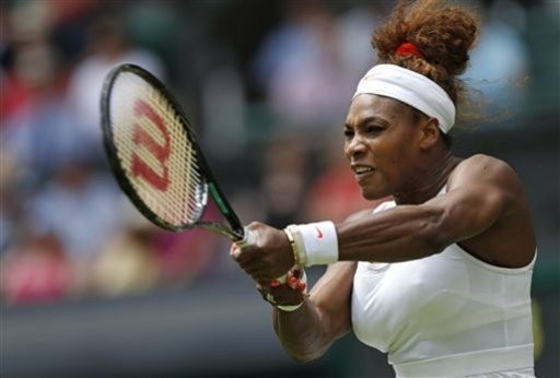 Serena Williams 'đi dạo' vào vòng 2 Wimbledon 2013