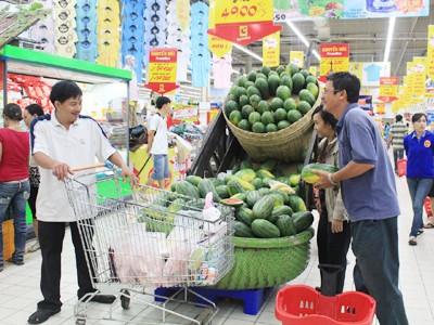 Siêu thị ngày càng đông