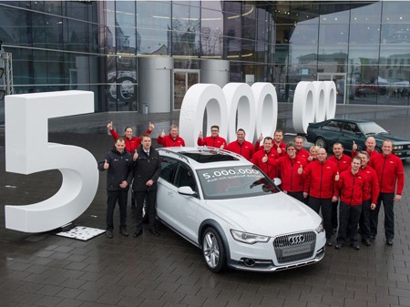 Chiếc Audi ‘quattro’ thứ 5 triệu xuất xưởng