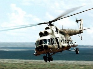 Rơi máy bay Mi-8 làm 16 người thương vong