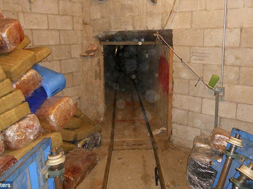 Một đường hầm khác cũng bị phát hiện ở Mexico năm 2011