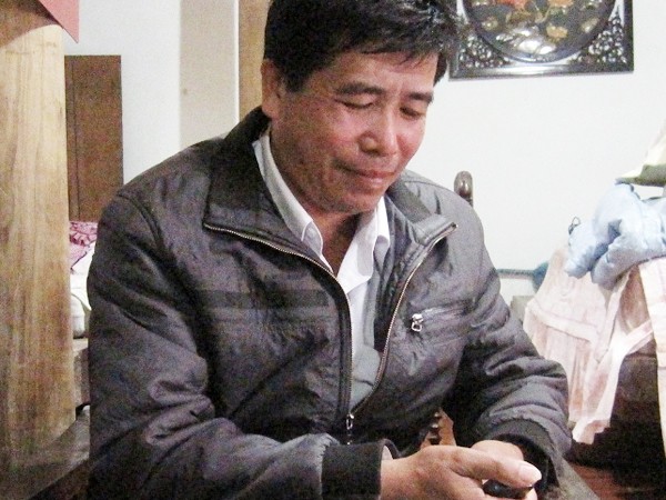 Ông Hoàng Văn Chiến - Chủ xe chở gỗ lậu bị lật tại dốc Pù Huột ngày 7-12