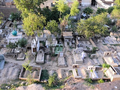 Nghĩa địa Sheikhupura ở Pakistan Ảnh: Arnim Schulz