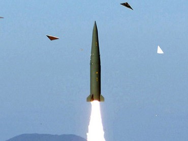 Một tên lửa được thử ở Hàn Quốc hôm 19-4