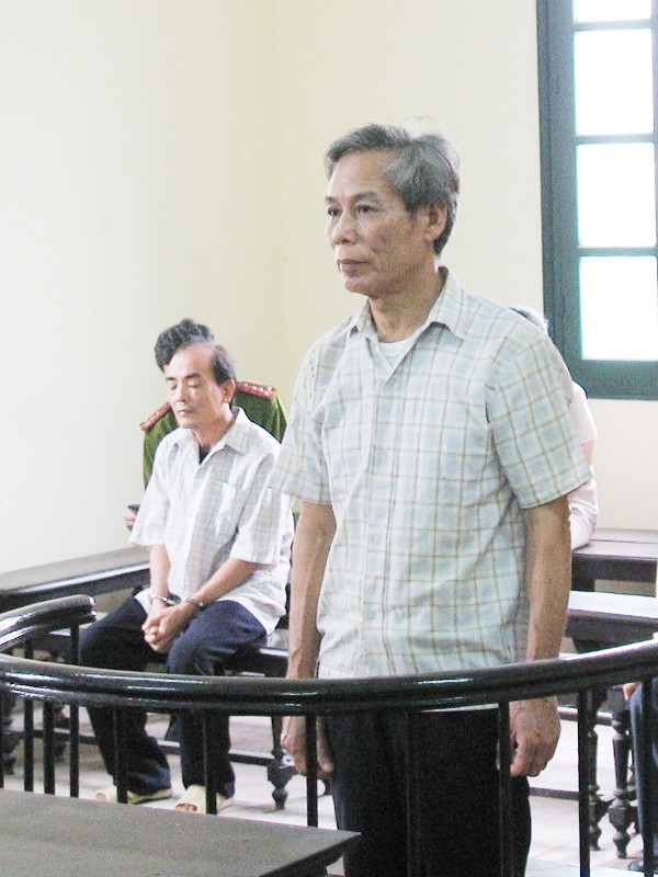 Nguyễn Công Tài tại phiên tòa vừa qua