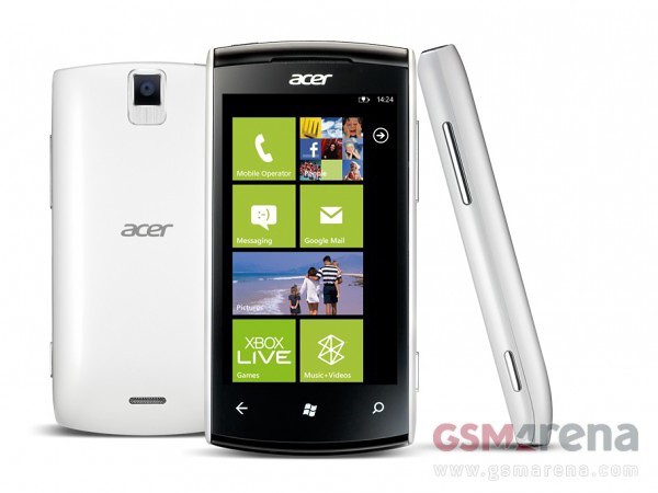 Acer lặng lẽ trình làng smartphone Windows Phone