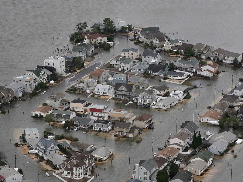 Mỹ: Cuộc sống bị đảo lộn do siêu bão Sandy