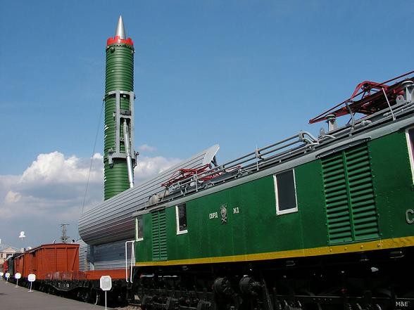 Nga thiết lập hệ thống tên lửa đạn đạo trên tàu hỏa