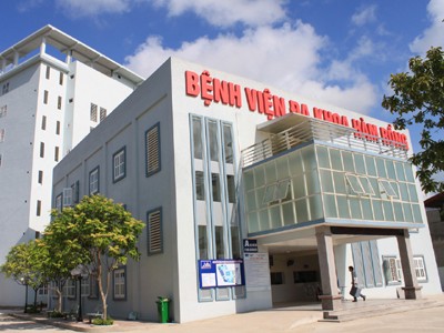 Bệnh viện Đa khoa Hàm Rồng Ảnh: Hoàng Lam