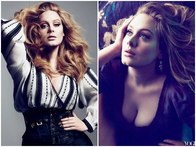 Nữ hoàng Grammy 2012 gợi cảm trên Vogue