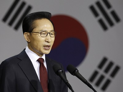 Tổng thống Hàn Quốc Lee Myung-bak Ảnh: Vibizdaily
