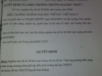 Nghi vấn quanh kết luận của thanh tra vụ Hiệu trưởng ĐH TDTT Bắc Ninh