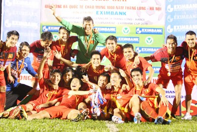 U23 Việt Nam đoạt Cúp 1000 năm Thăng Long