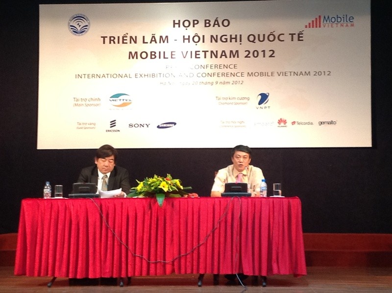 Mobile Vietnam 2012 quy tụ nhiều thương hiệu nổi tiếng