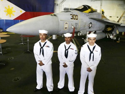 Philippines đón tàu sân bay Mỹ