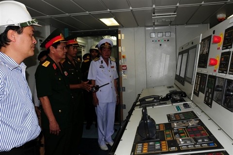 Clip hạ thủy tàu Cảnh sát biển hiện đại nhất Việt Nam