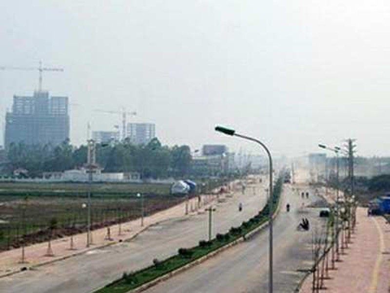 Giá đất tại một số khu vực ven đô ở Hà Nội tăng cao