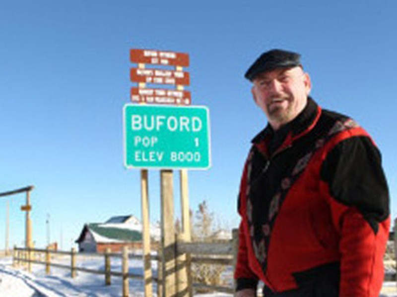 Ông Sammons và thị trấn Buford của ông - Ảnh: AP