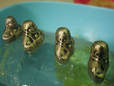 Bốn pho tượng vàng bí ẩn ở Cà Mau