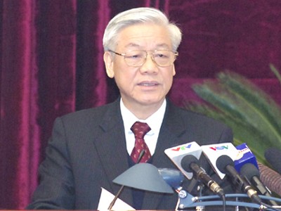 Phát biểu của Tổng Bí thư Nguyễn Phú Trọng bế mạc Hội nghị lần thứ tư Ban Chấp hành Trung ương Đảng khoá XI