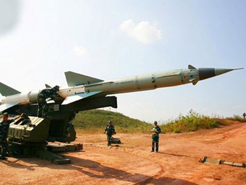 Tên lửa VN S-300 trong diễn tập bắn đạn thật