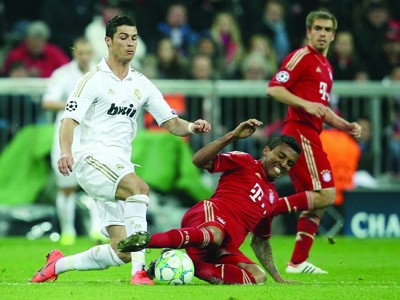 Ronaldo sẽ tiếp tục là đầu tàu giúp Real vượt qua Bayern như đã làm được ở trận gặp Barca trước đó? Ảnh: Getty Images