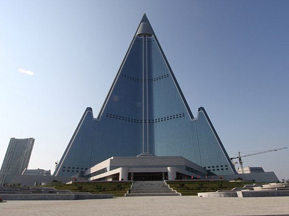 Khách sạn hình tháp nhọn của CHDCND Triều Tiên