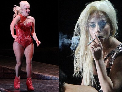 Lady Gaga xấu xí và bệ rạc trên sân khấu