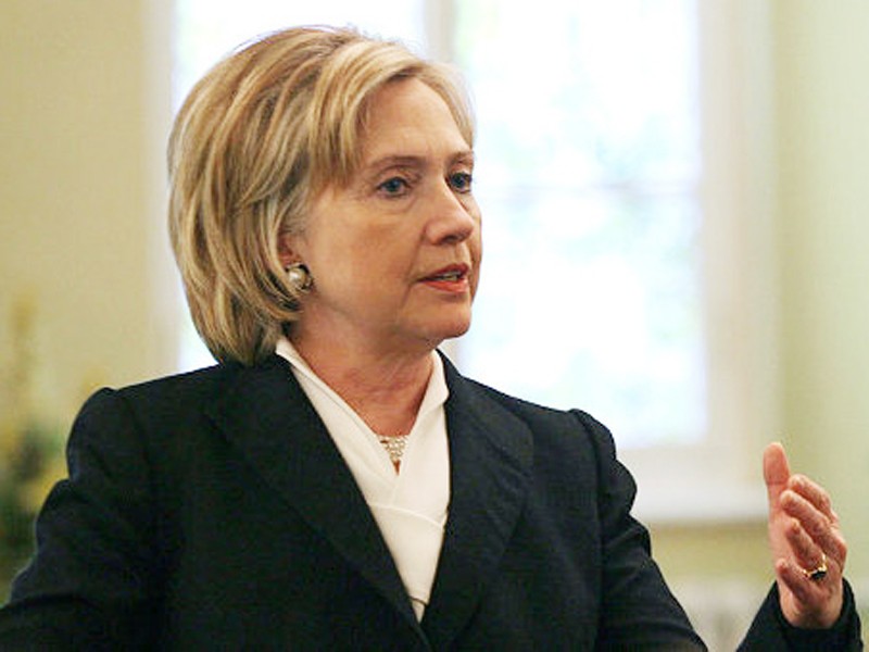 Ngoại trưởng Mỹ Hillary Clinton Ảnh: RIA-Novosti