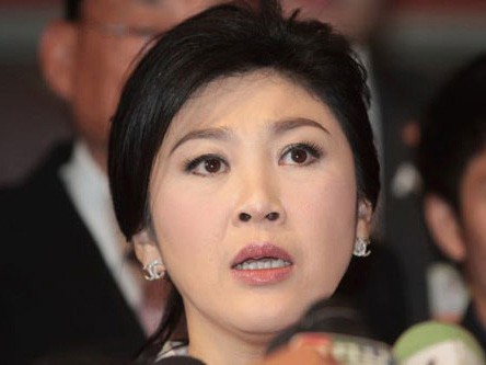 Thủ tướng Yingluck Shinawatra vừa có cuộc gặp với lãnh đạo biểu tình Suthep Thaugsuban tại một địa điểm bí mật
