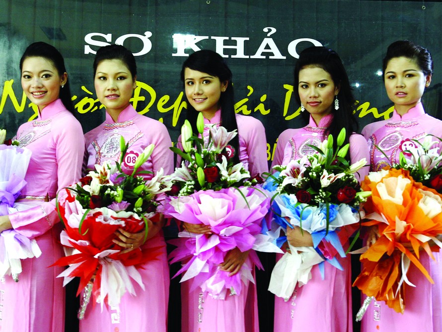 5 người đẹp Hải Dương đã giành vé vào vòng chung khảo khu vực phía Bắc - cuộc thi Hoa hậu Việt Nam do báo Tiền Phong tổ chức