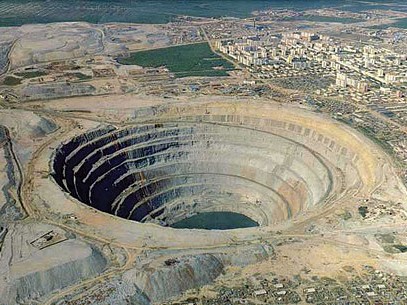 Nga sở hữu mỏ kim cương khổng lồ