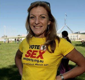 Úc: Đảng Tình dục tranh cử