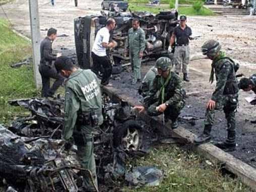 Thái Lan: 5 cảnh sát bị phiến quân Hồi giáo giết hại