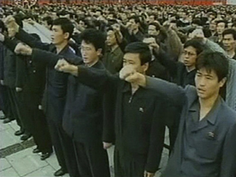 Triều Tiên biểu tình chống Hàn Quốc