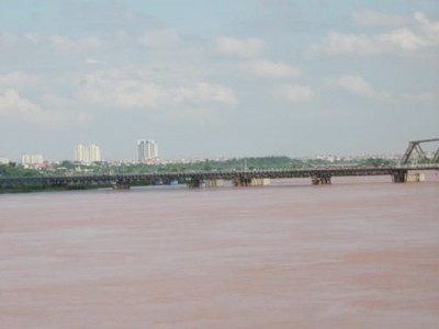 Nước sông Hồng vẫn đảm bảo cho sản xuất