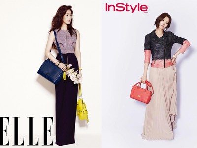 Mỹ nhân Hàn đa phong cách trên tạp chí