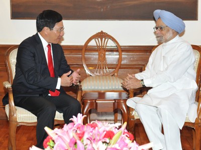 Việt-Ấn cam kết thắt chặt quan hệ đối tác chiến lược