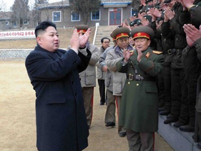 Ông Kim Jong Un thị sát một đơn vị quân đội