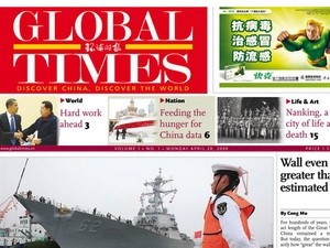 Báo chí Trung Quốc sặc mùi hiếu chiến