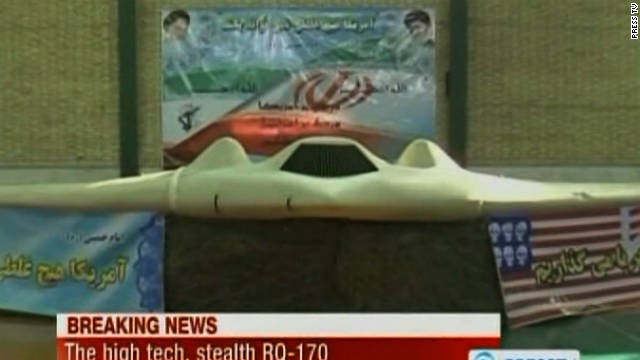 Chiếc máy bay không người lái bị Iran bắt giữ