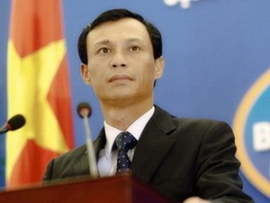 Người Phát ngôn Bộ Ngoại giao Việt Nam Lương Thanh Nghị. (Nguồn: Internet)