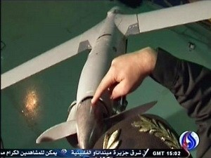 Chiếc máy bay không người lái được cho là đã xâm phạm vào không phận của Iran ngày 4-12-2012. (Nguồn: AFP/TTXVN)