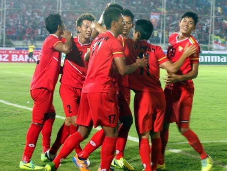 U23 Myanmar khởi đầu tưng bừng