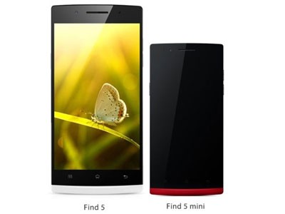 Oppo Find 5 Mini lộ diện, màn hình 3,7 inch